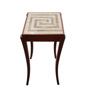 Ghế đôn trang trí sơn màu cẩn trứng