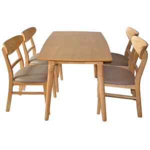 Bộ bàn ăn Mango 4 ghế GA-04